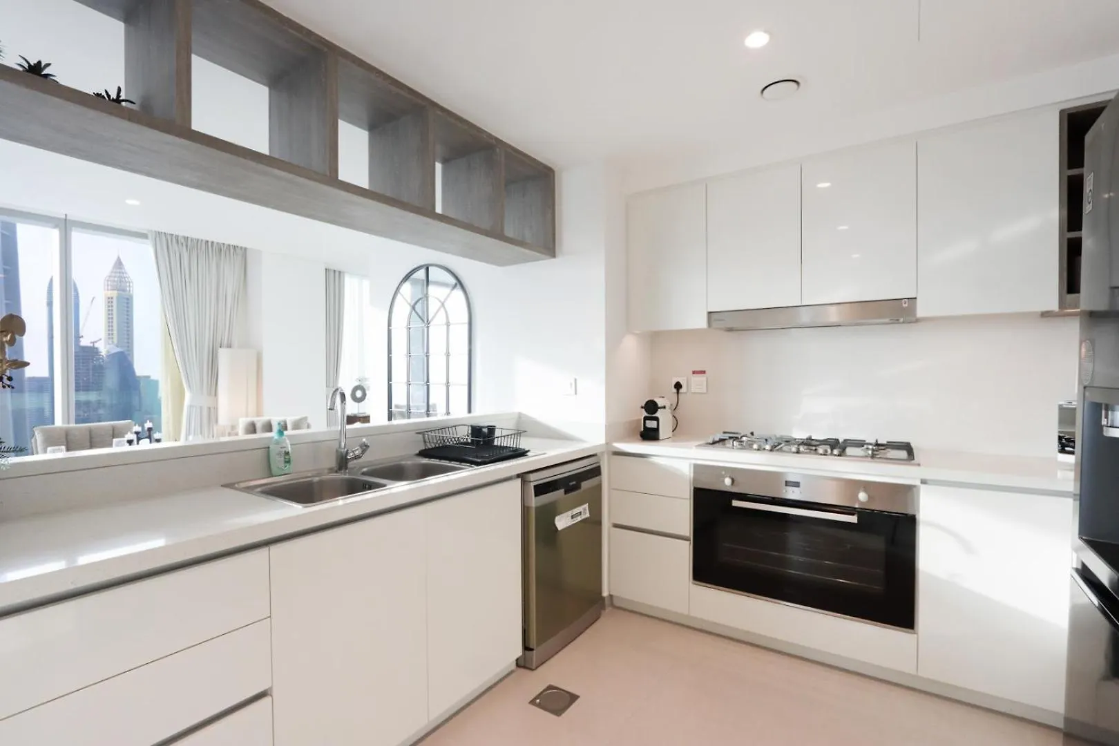 Upgraded 3Br With Burj Khalifa View Next To Dubai Mall Lägenhet