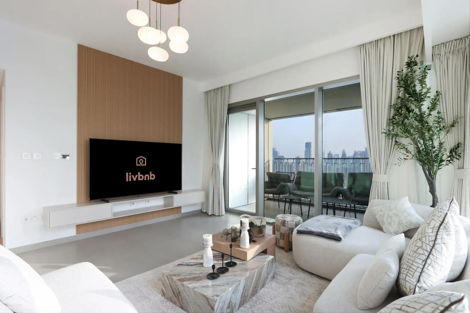 Upgraded 3Br With Burj Khalifa View Next To Dubai Mall Förenade Arabemiraten
