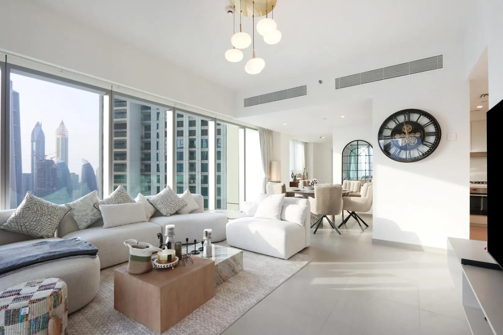 Upgraded 3Br With Burj Khalifa View Next To Dubai Mall 0*,