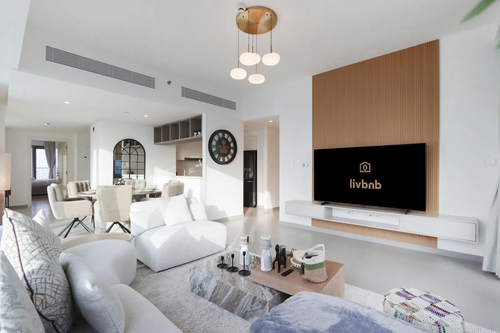 Upgraded 3Br With Burj Khalifa View Next To Dubai Mall Förenade Arabemiraten